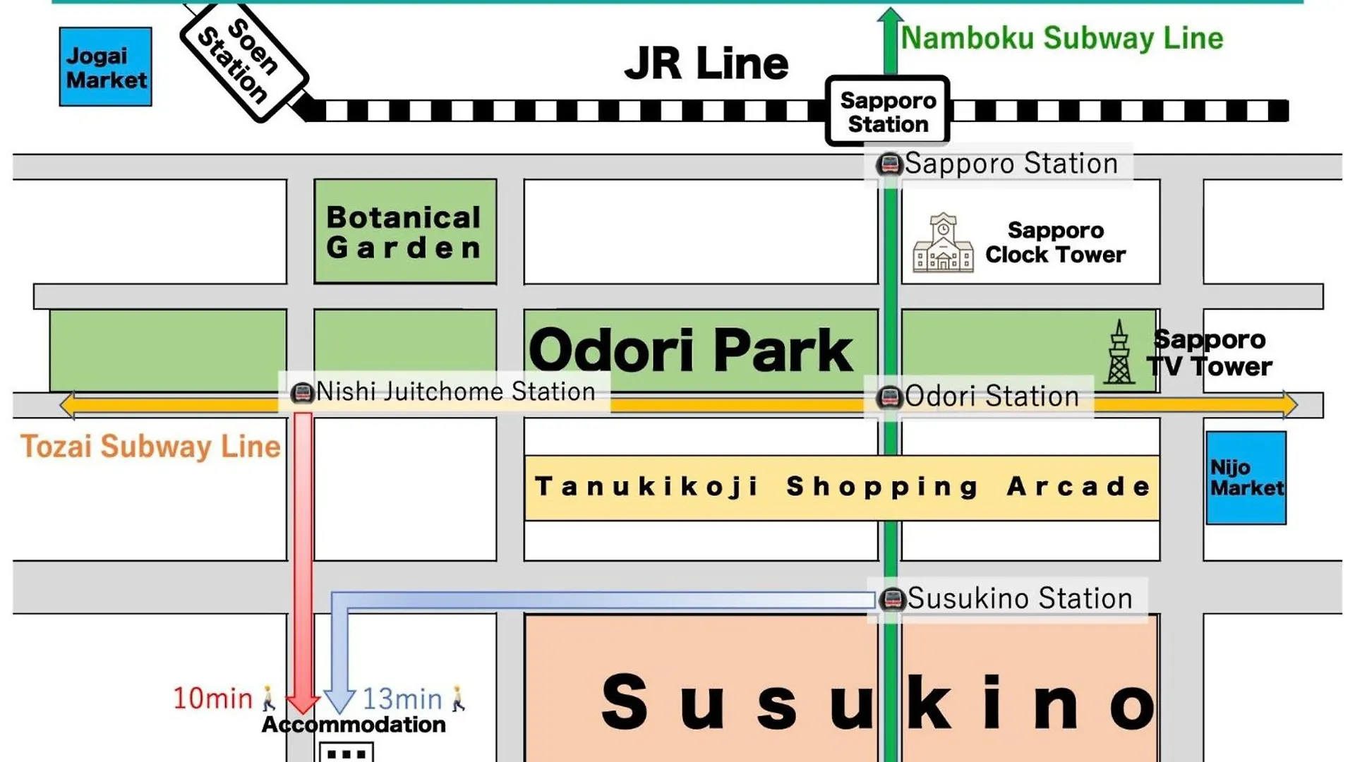 Apartment Endless Mitsui Minami 5Jo II - Vacation Stay 18392 Sapporo Japan